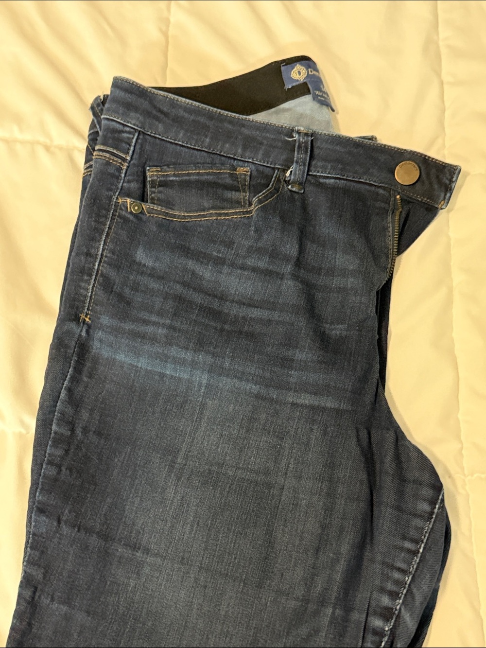 Democracy Dark Wash Skinny Jeans